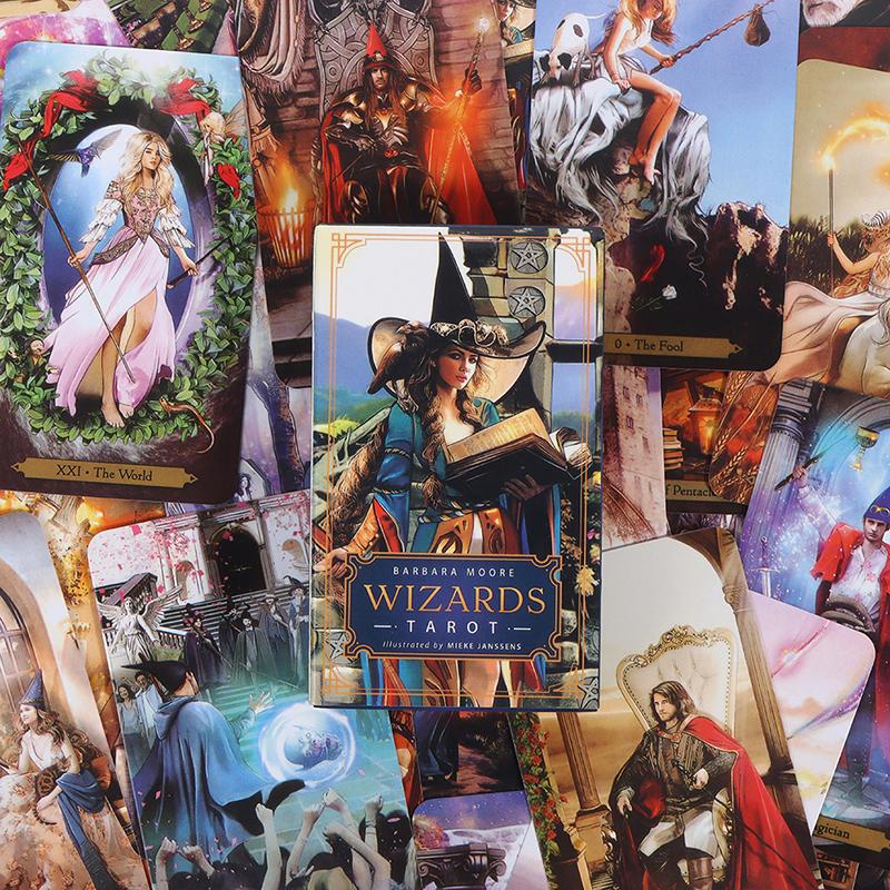 Barbara Moore Wizards Tarot Board Game Divination Prediction Multiplayer Game