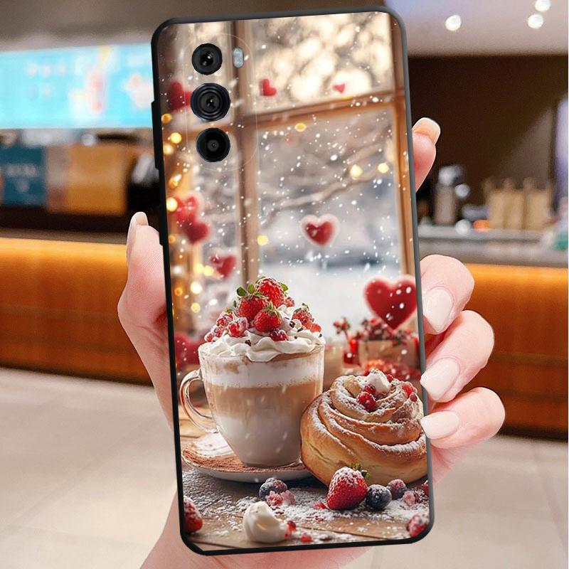 Рождественский Арт Чехол для Телефона для Motorola Edge 50 40 Pro 60 50 40 30 Ultra Neo Fusion Moto G Play G Stylus G Power G