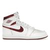 Кроссовки унисекс Air 1 Retro High 85 OG Metallic Burgundy White Team-Red BQ4422-161