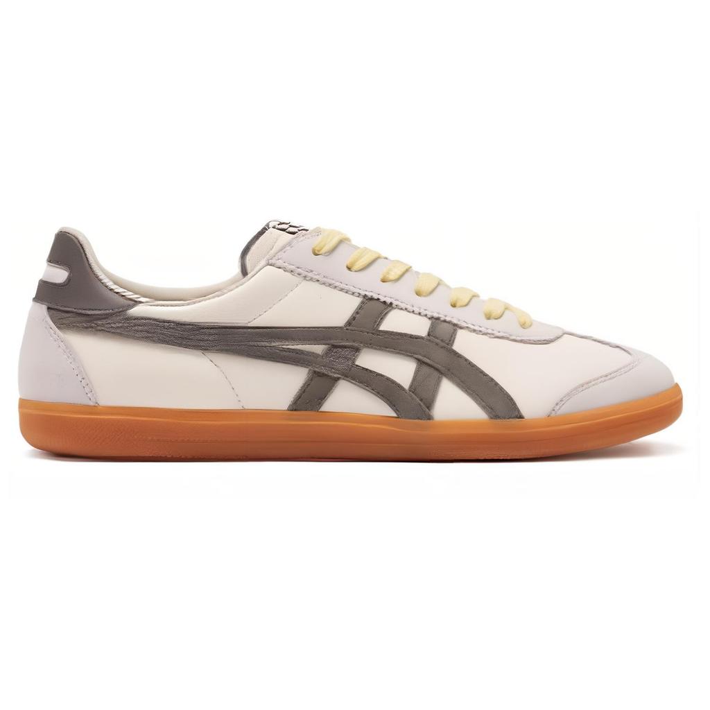 ONITSUKA TIGER Tokuten Повседневные Универсальные Амортизирующие Прочные Низкие Кеды для Скейтборда Унисекс кроссовки Светло-серый 1183C086-101