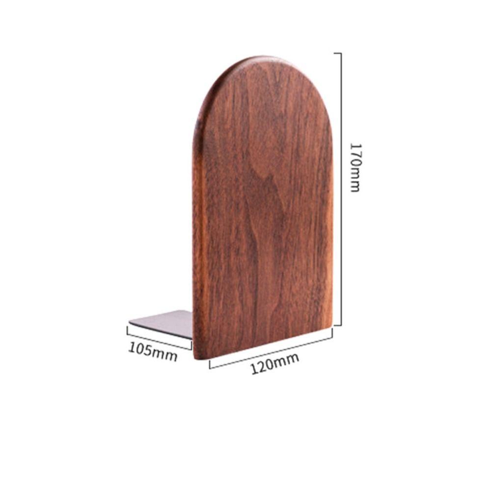 Настольный органайзер Настольная книжная полка Бук Орех Подставка для книг Деревянные книжные упоры Журнал