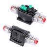X AUTOHAUX Reset Circuit Breaker Audio Inline Fuse Holder Protector for Truck Boat RV DC /24V/32V 30 Amp
