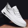 Luxury Trendy Summer Men's Sneakers 2025 New Breathable Shoes Casual Versatile Leather Shoe Fashion Male White Board Shoes Homme