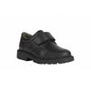 Boys Shaylax Single Strap Leather School Shoes