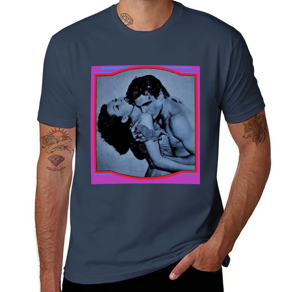 Buster Crabbe and Frances Dee KING OF THE JUNGLE TShirt Relaxed Casual Short Sleeve Tee
