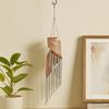 Wind Chimes Coconut Leaf Whitewash