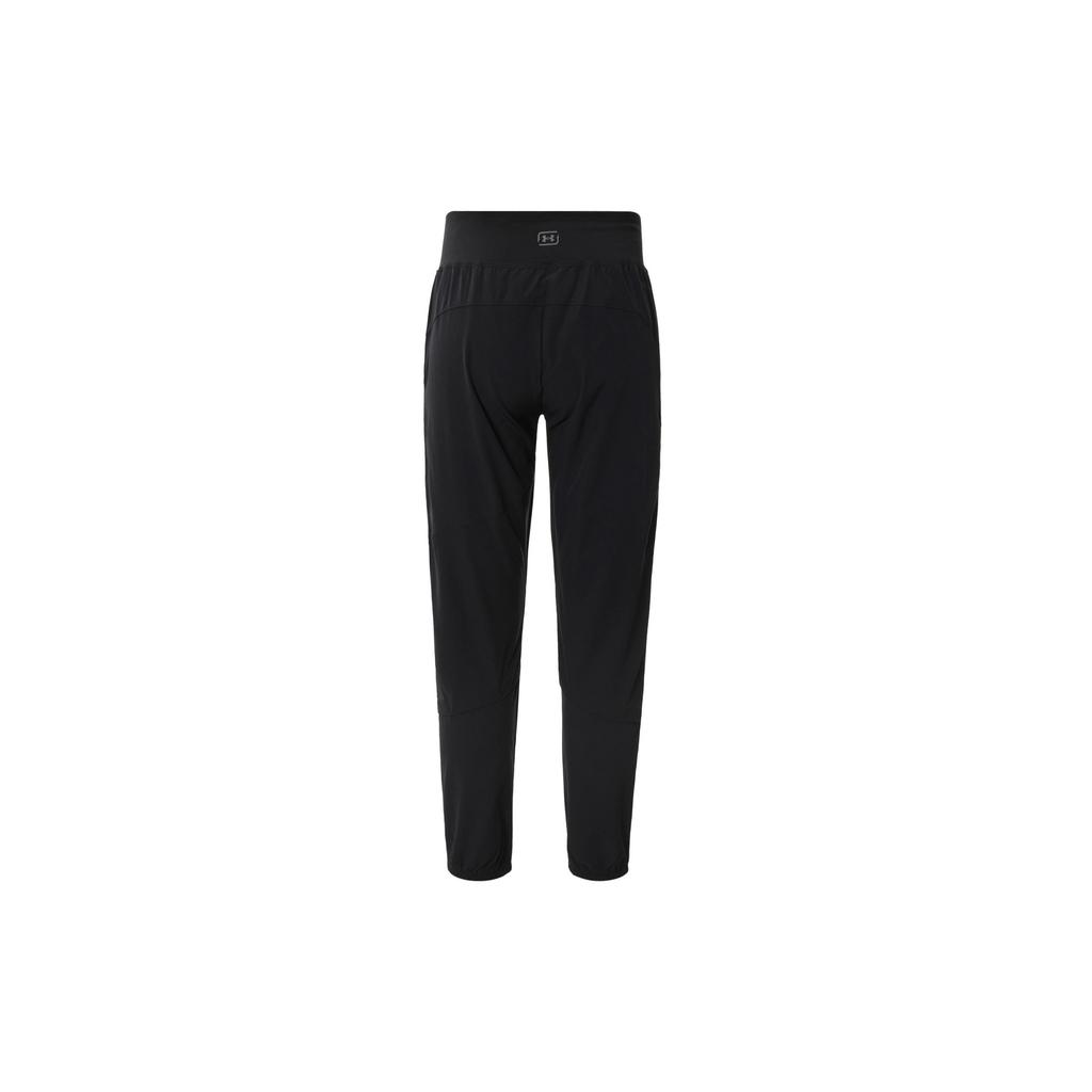 Under Armour Однотонные водонепроницаемые дышащие повседневные брюки с эластичной резинкой на талии, женские брюки черного цвета 1383557-001