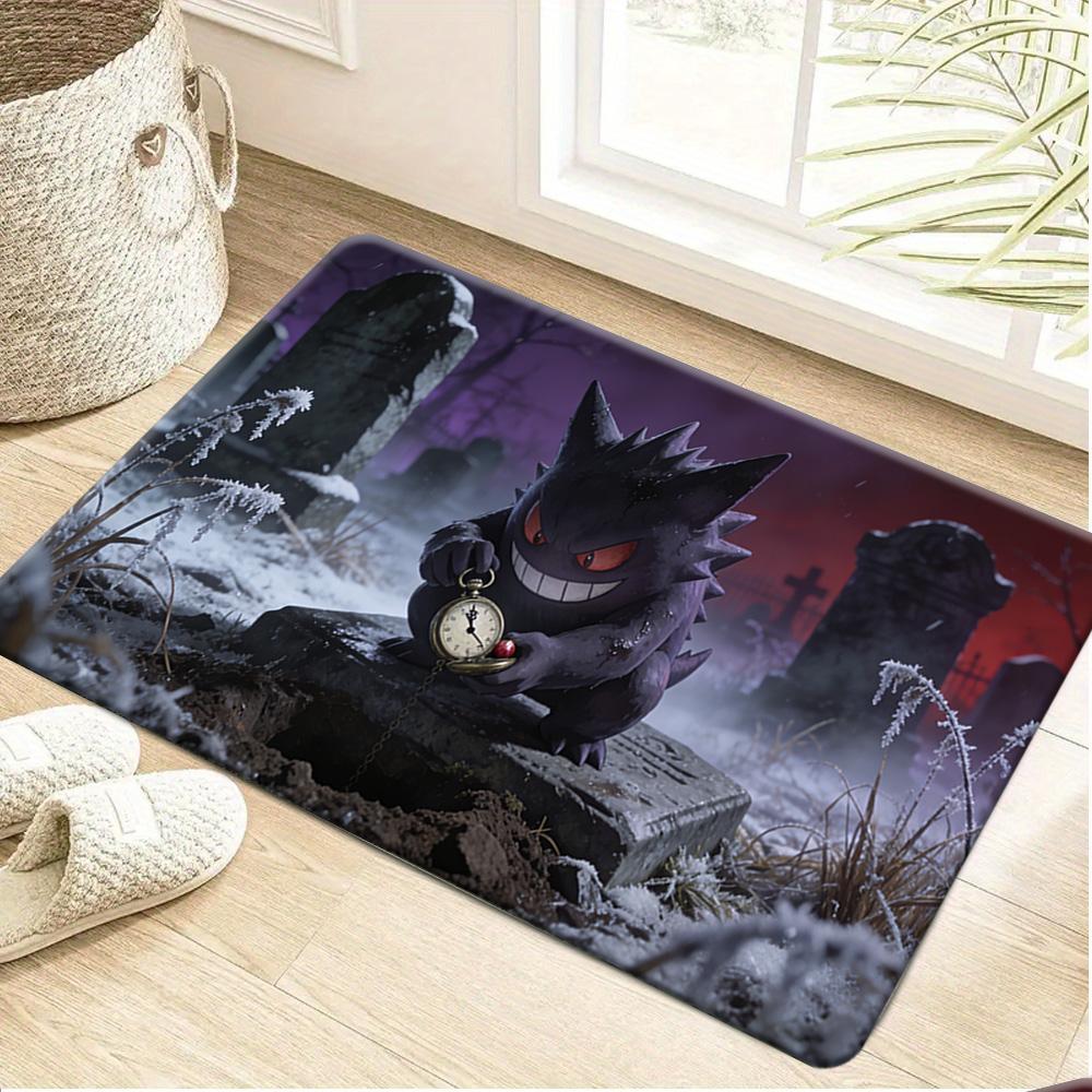 Pokemon Ash & Pikachu Desert Starry Sky Print Non-Slip Doormat Soft Floor Mat
