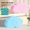 Soft Bath Sponge Brush for Kids with Lanyard Exfoliating Dead Skin Massager Cleaning Shower Sponge Rub