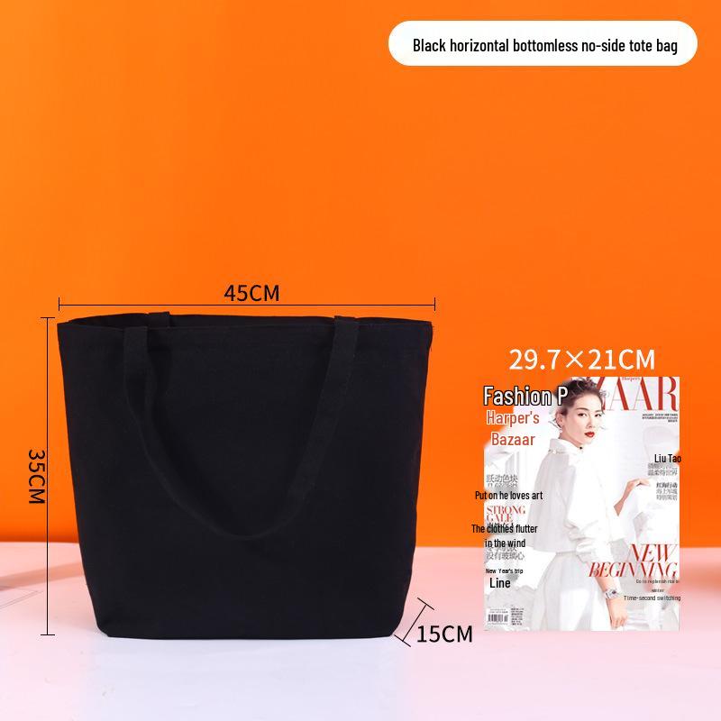 Высококачественная холщовая сумка-тоут с индивидуальным логотипом - Белая, Пустая, Персонализированная печать