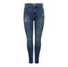 Джинсы ONLY 15292693 синий Skinny Fit