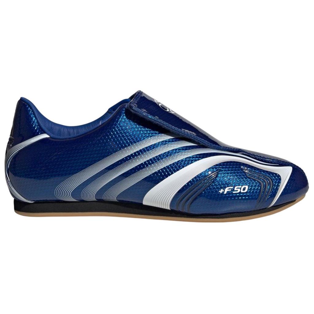 Adidas Taekwondo F50 Royal Blue Women Sneakers Footwear-White Dark-Blue JS1046