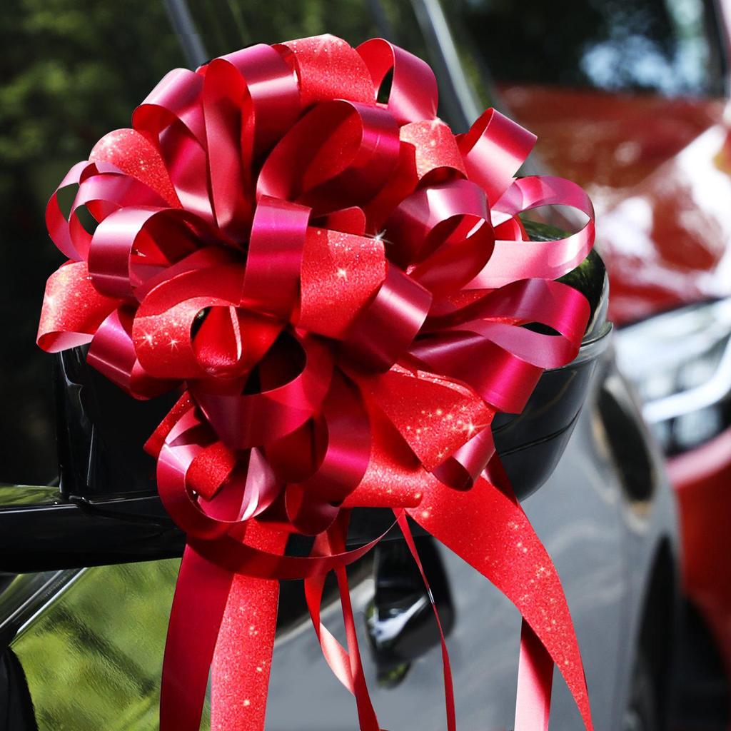 Набор для украшения свадебного автомобиля и комнаты с лентами и бабочками