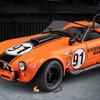1:22 Shelby Cobra 427 S/C Сплав Спортивный Автомобиль Модель Литьевой Металл Игрушка Классический Ретро Гоночный Автомобиль Автомобили Модель Звук Свет Подарок для Детей