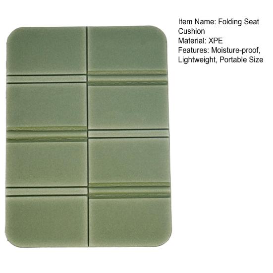 Складная подушка для сиденья, портативный водонепроницаемый коврик для сидения, легкий, для путешествий на открытом воздухе, кемпинга, пешего туризма, рыбалки, стадиона, сиденья
