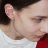 OURPIERRE GRANITO EARCUFF S SILVER