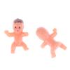 10/20/60Pcs 1Inch Mini Plastic Baby Kids