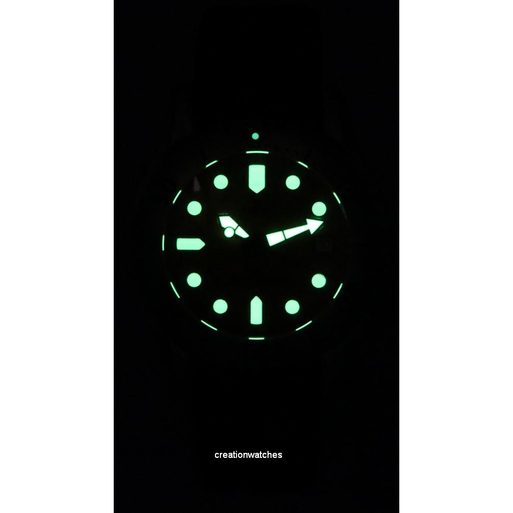RATIO FreeDiver Профессиональные мужские часы с сапфировым стеклом с оранжевым циферблатом RTF017 500M