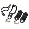 Adjustable Motorcycle Turn Signal Light Mount Bracket Light Lamps Holder Lamp Holder Clamp Bracket Fork Mount Clamp