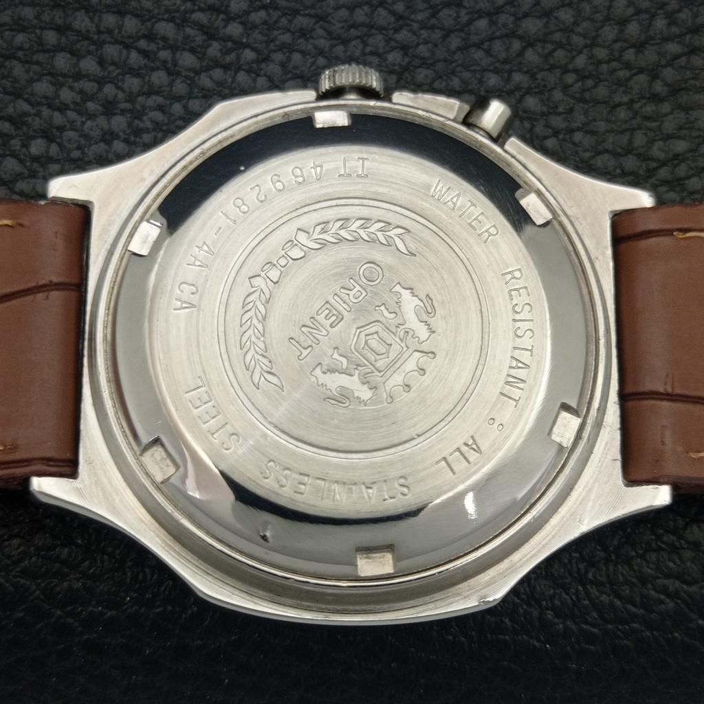 ЯПОНИЯ ВИНТАЖ ORIENT АВТОМАТИЧЕСКИЕ 46943 МУЖСКИЕ ЧАСЫ ОРИГИНАЛЬНЫЙ ЦИФЕРБЛАТ a703385-1 R213b-a703385