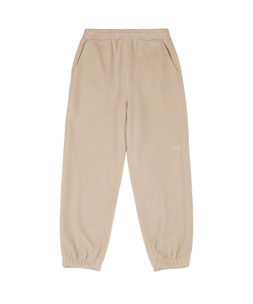 KODAK Microfleece Semi-Overfit Jogger Pants Beige