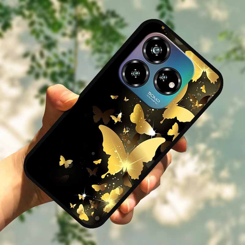 For ZTE Blade V60 Design Case V60Vita Luxury Fashion Soft Silicone Shockproof Phone Case For ZTE Blade V60 Vita Back Cover Coque