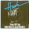 7-дюймовая пластинка HUSH - Son Of An Old Rock And Roller HIT2 Brilliant 1981 UK Rock Б/у