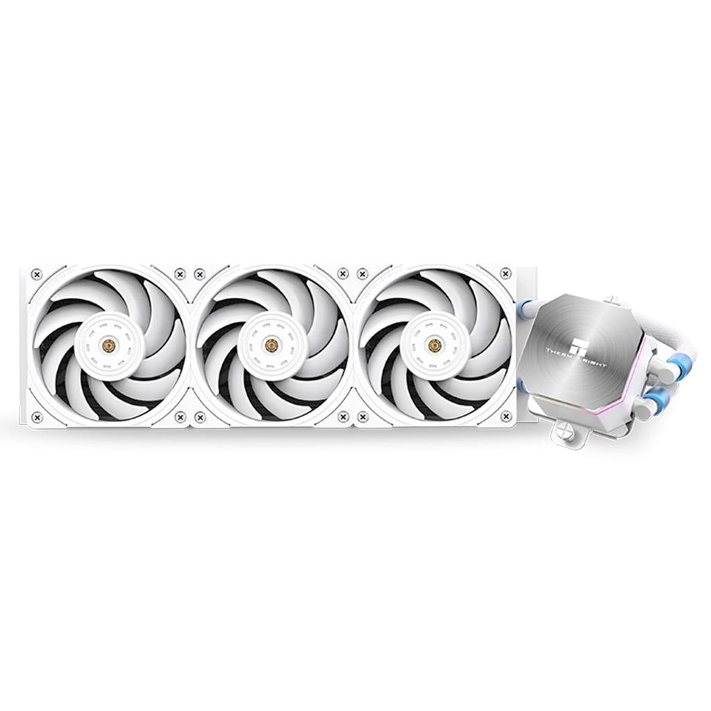 THERMALRIGHT Frozen Edge 360 White 120mm Liquid CPU Water Cooler with PWM 360 White Cold Row Integrated Water Cooler Heatsink for Intel Fan,