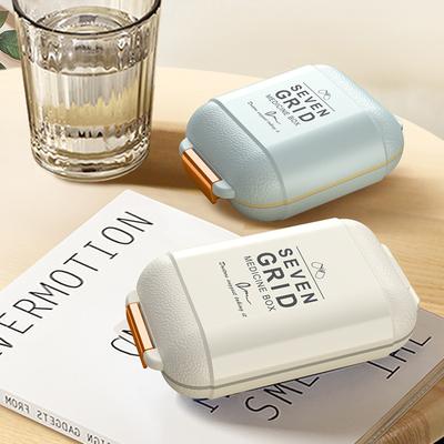 Портативный 7-секционный герметичный держатель для таблеток, еженедельный органайзер для таблеток, контейнер большой емкости, дозатор таблеток для лекарств для путешествий