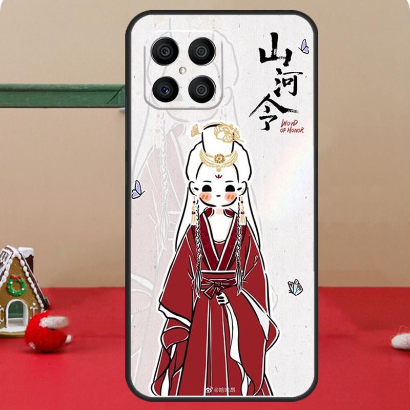 СЛОВО ЧЕСТИ Shan He Ling мультяшный Чехол Для Honor Magic 8 5 6 7 Lite Honor 400 Pro 200 70 90 X8c X8b X9a X9b X9c X9d Win Чехол