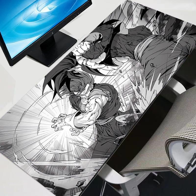 Large Esports Mouse Pad Dragon Ball Anime Durable Smooth Flexible Rubber Gamer PC Computer Keyboard For CSGO Kawaii Mosuepad
