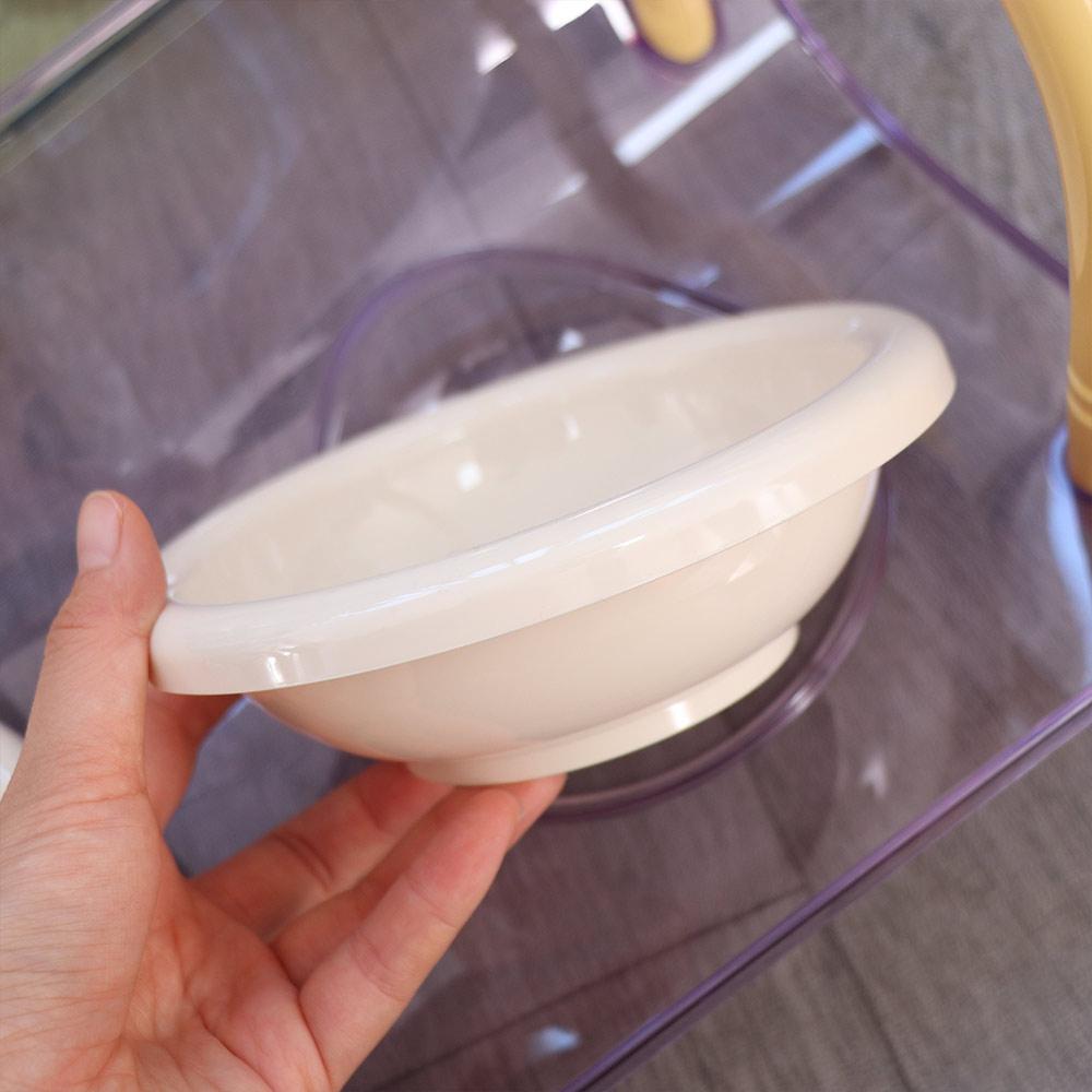 Anti-flip Pet High Footed Bowl Non-Slip Elevated Pet Feeder Bowl Dog Accessories