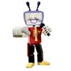 MOC Deltarune Мистер. Набор строительных блоков Ant Tenna Хост с телевизионной головой в красном костюме, желтом галстуке, фигурка антагониста, игрушка, подарок для взрослого