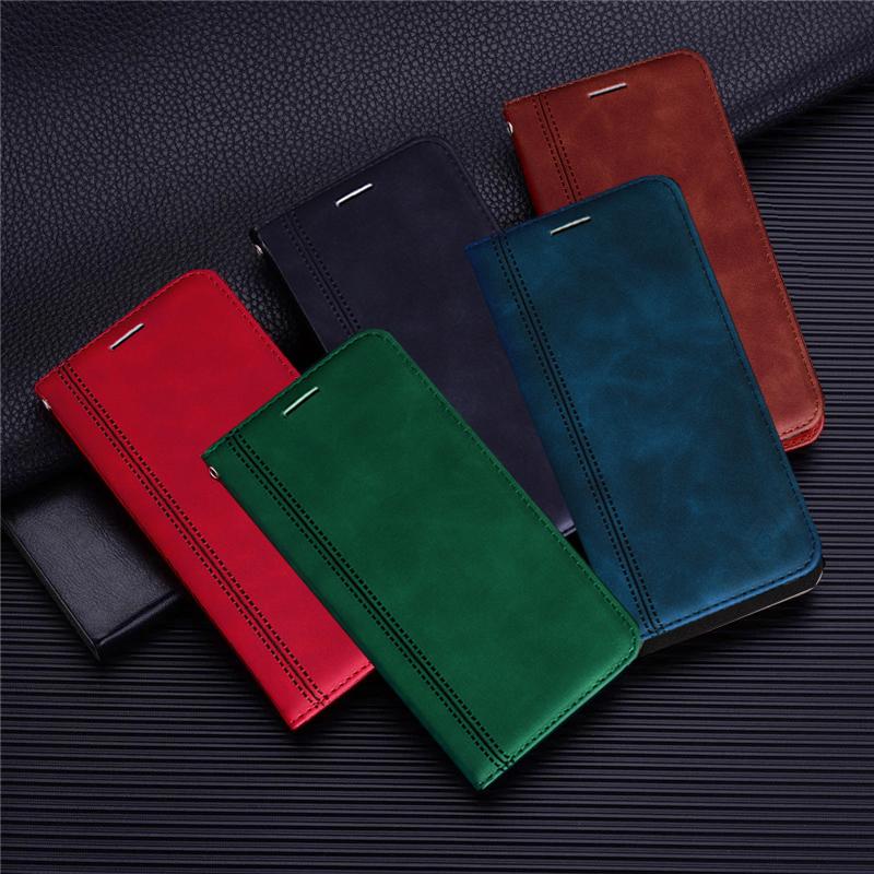 Чехол-книжка из искусственной кожи с магнитом для Samsung Galaxy A21S A51 A71 A01 Core A11 A31 A41 A70 A50 A30 A40 A20 A10 S M21 M31 M51 S20 FE Ultra Plus, чехол-кошелек