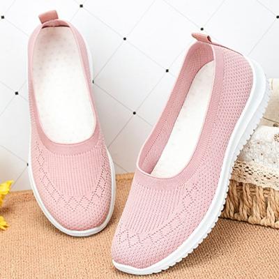 Новая женская обувь, дышащая обувь, тканевая обувь на мягкой подошве, повседневная обувь для мам