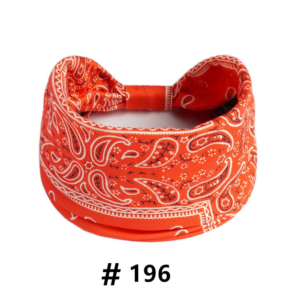 Boho Headbands Wide Knot Hair Scarf Floral Printed Hairband Elastic Turban Headwrap Stretch Head Bands Bandana Fashion Hair Accessories for Women