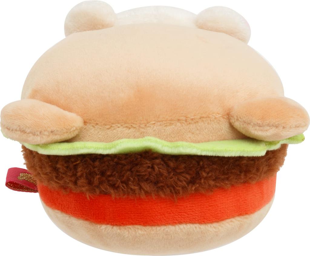 Hamburger Stuffed Toy Set MF90801 San-X (Rilakkuma, Korilakkuma, Chiroikoguma)