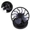 Handsfree Mini Solar Fan Solar Energy Panel Outdoor Solar Fan Lightweight Small Air Cooler  Summer