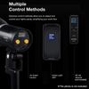 Godox ML60Bi Светодиодный студийный светильник для фотосъемки, 60 Вт, двухцветный, температура 2800-6500K, CRI96 TLCI97