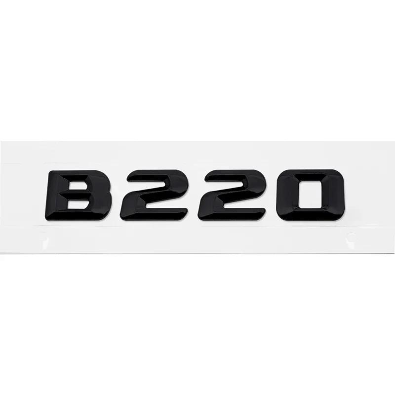 3D ABS Наклейка с буквой на задний багажник автомобиля для Mercedes Benz B Class B35 B45 B63 B180 B200 B220 B250 B260 B300 Декоративные Аксессуары