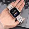 Ремешок из нержавеющей стали для Apple Watch Ultra1/2/3 49 мм Металлический браслет для iWatch 11 10 9 8 SE3 46 мм 45 мм 41 42 мм 40 мм 44 мм Бизнес-ремешок