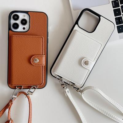 Флип-кошелек, кожаный чехол для телефона с ремешком через плечо для Iphone 14 Pro Max 11 12 13 Mini Xs X Xr 7 8 Plus Se, держатель для карт, чехол-подставка