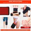 Infrared Light Therapy Pad Portable 660nm 850nm Home Heating Light Therapy Wrap Belt Body Pain Red Light Deep Therapy Device