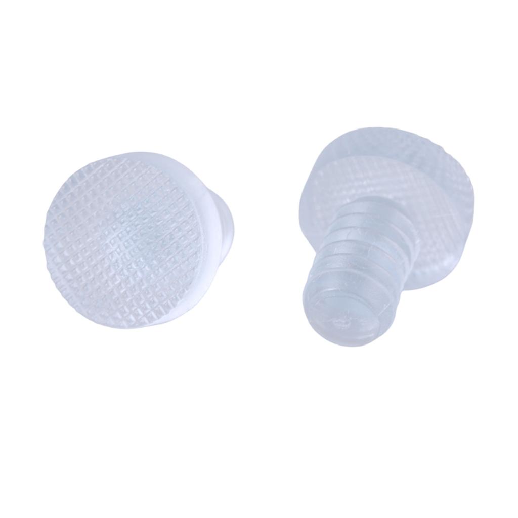 100pcs Cabinet Door Guards Clear Rubber Furniture Pad Furniture Bumpers Lightweight Rubber Furniture Pad Simple Install