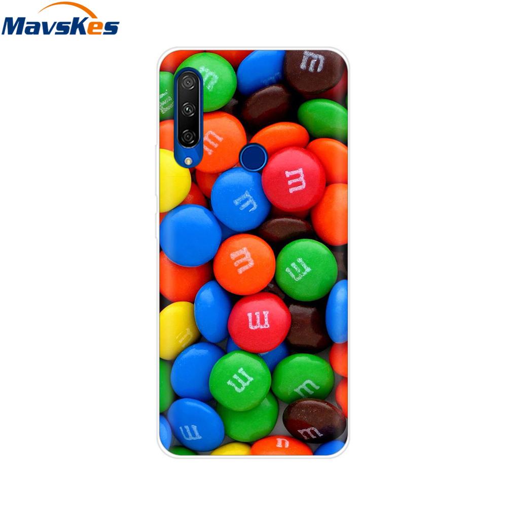 Крашеный чехол для Alcatel 1S 2020 5028Y 5028D Чехол Мягкий силиконовый чехол TPU Funda для Alcatel 1S 2020 Чехол Обложка Etui Бампер Coque