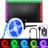 Cshare Waterproof USB-Powered LED Strip Light, High Brightness, Dimmable, Color Adjustable, 30 LEDsm, 3m, 16 RGB Colors, SMD 5050, Cuttable