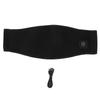 Electric Heated Waist Support USB Adjustable Hook And Loop Heating Waist Support Pad Black