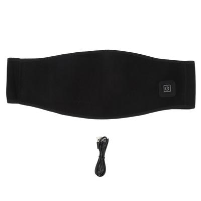 Поддержка талии с электроподогревом, регулируемый USB-крючок и петля, подставка для поддержки талии с подогревом, черная