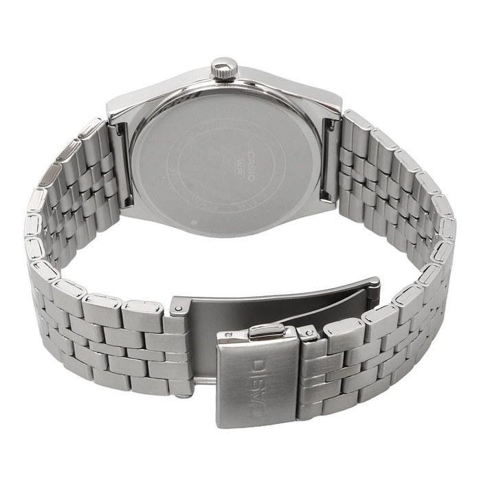 Casio Стандартные аналоговые кварцевые мужские часы MTP-B146D-7AV Серебристые