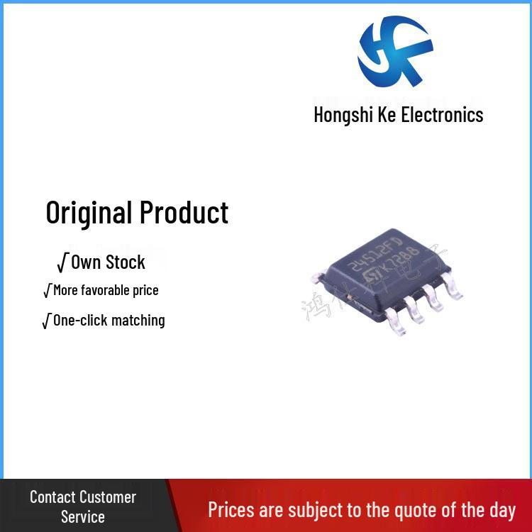 M24512-DFMN6TP SOP-8 EEPROM Chip - Original, Genuine Product